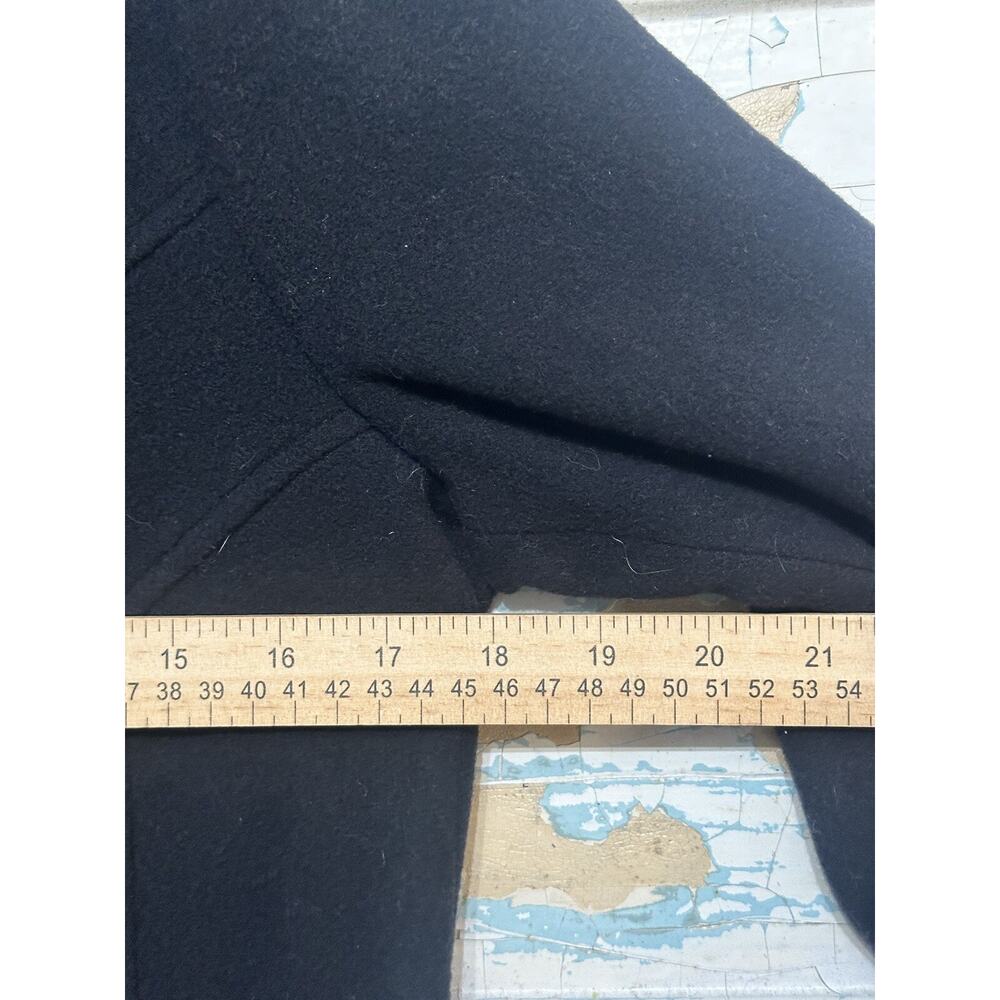 Croft & Barrow Black Wool Coat Small NWT MSRP $170 Great Present Gift - Picture 15 of 16